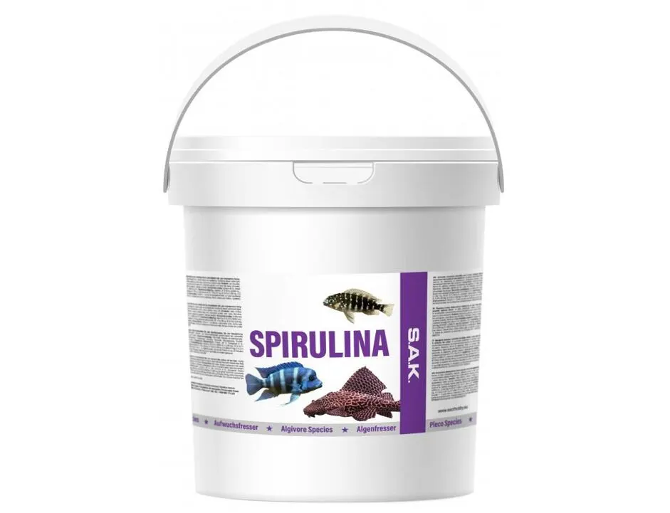 SAK Spirulina Flockenfutter 10 200ml/1800g Eimer