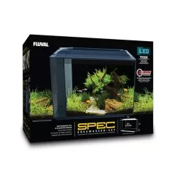 Fluval Aquarium SPEC XV 60 L. Schwarz